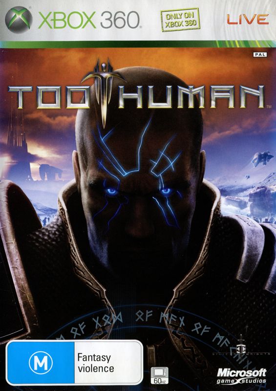 Front Cover for Too Human (Xbox 360)