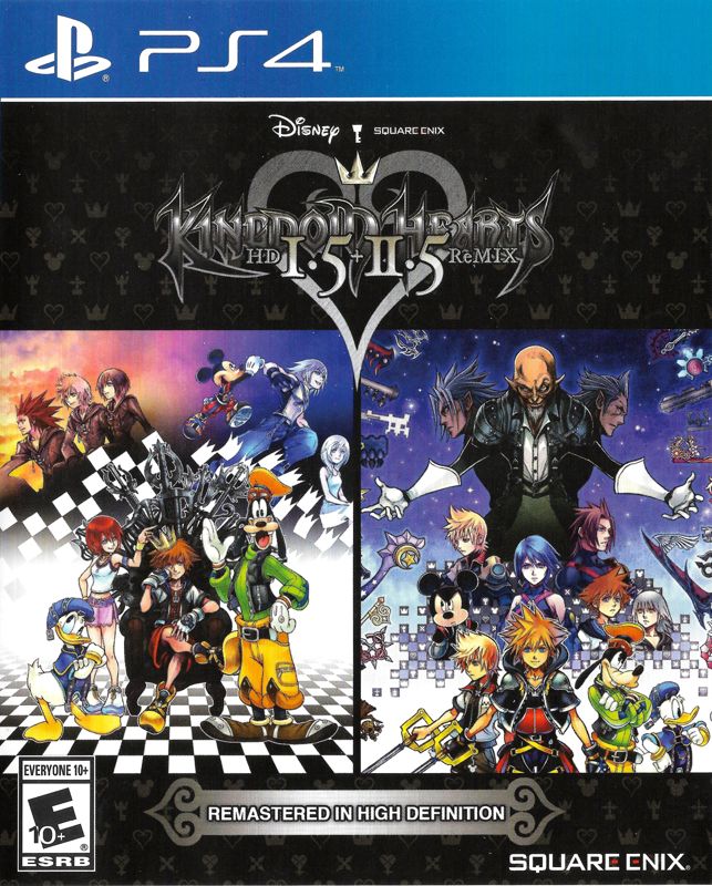 Front Cover for Kingdom Hearts HD I.5 + II.5 ReMIX (PlayStation 4)