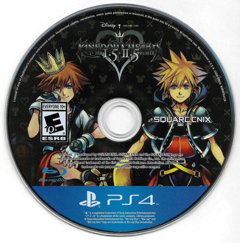Media for Kingdom Hearts HD I.5 + II.5 ReMIX (PlayStation 4)