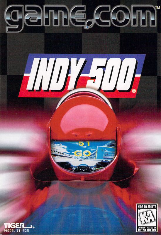 Front Cover for Indy 500 (Game.Com)