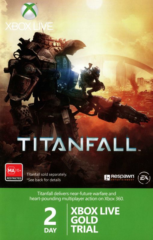 Extras for Titanfall (Xbox 360): Xbox Gold Trial - front