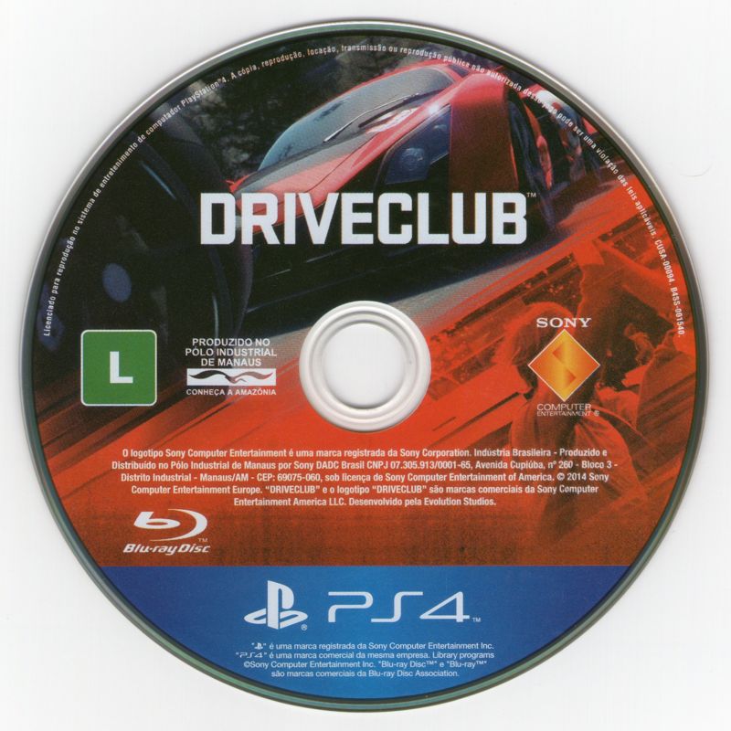 Media for Driveclub (PlayStation 4)
