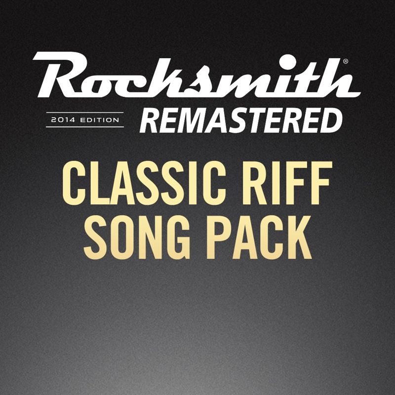 Front Cover for Rocksmith: All-new 2014 Edition - Classic Riff Song Pack (PlayStation 3 and PlayStation 4) (download release)