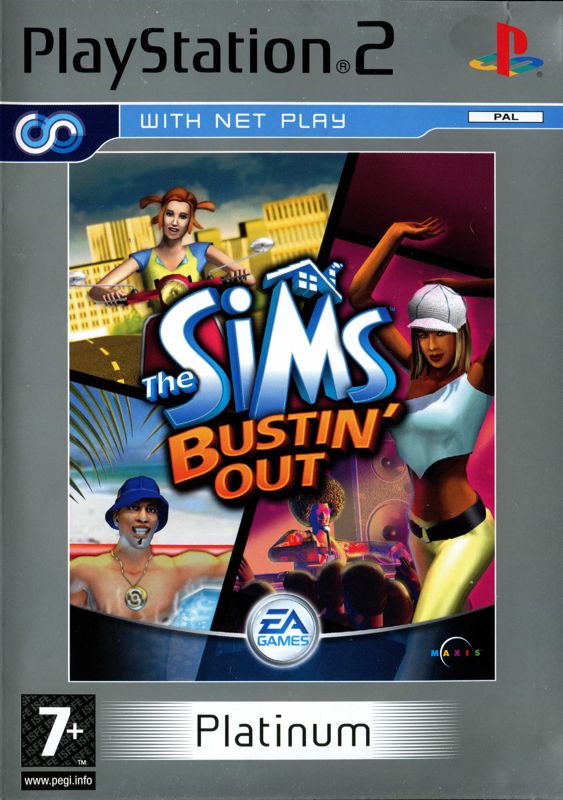 Sims Bustin Out Sony Playstation 2 Game