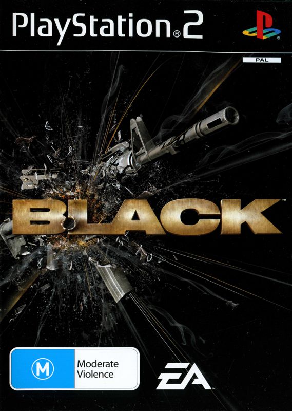 Front Cover for Black (PlayStation 2)