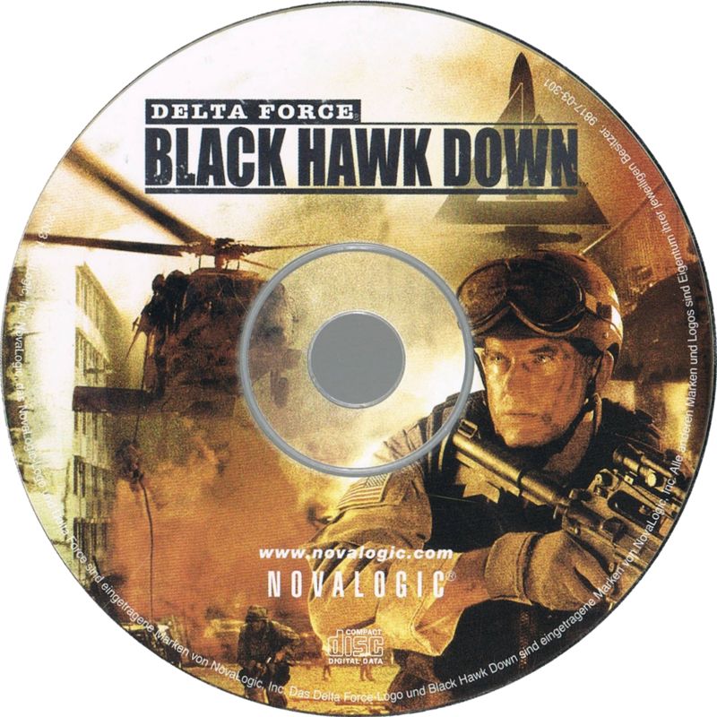 Delta Force: Black Hawk Down cover or packaging material - MobyGames