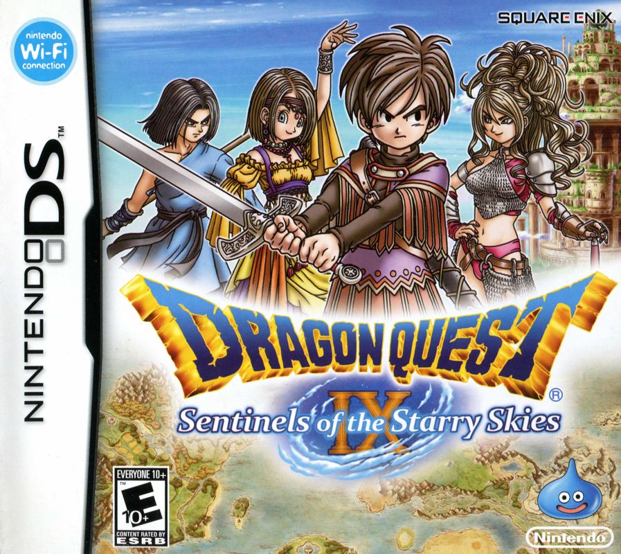 Front Cover for Dragon Quest IX: Sentinels of the Starry Skies (Nintendo DS)