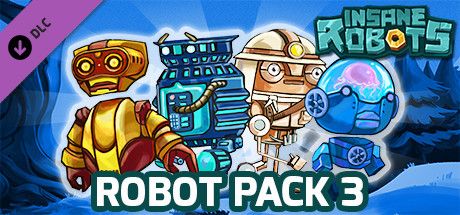 Front Cover for Insane Robots: Robot Pack 3 (Macintosh and Windows) (Steam release)