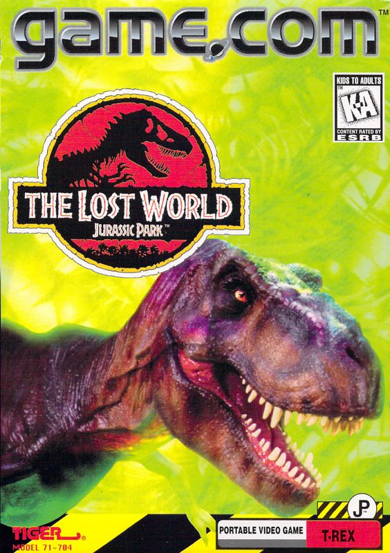 Front Cover for The Lost World: Jurassic Park (Game.Com)