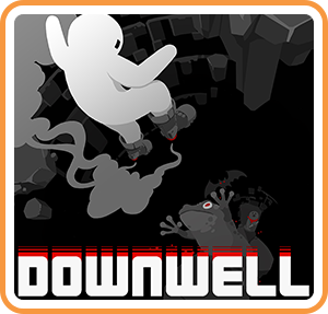 Front Cover for Downwell (Nintendo Switch) (download release)
