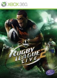 Front Cover for Rugby League Live 2 (Xbox 360): download release