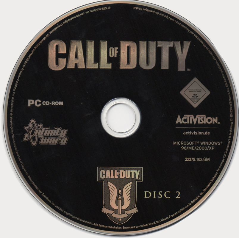 Media for Call of Duty (Windows) (Green Pepper release): Disc 2