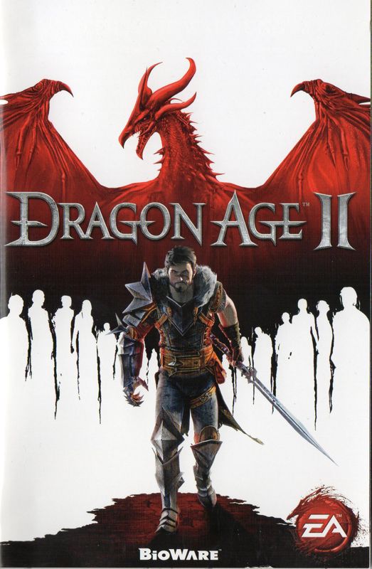 Manual for Dragon Age II (Macintosh and Windows) (EA Value Games release): Front