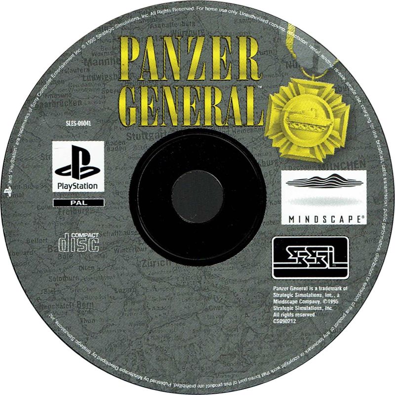 Media for Panzer General (PlayStation)