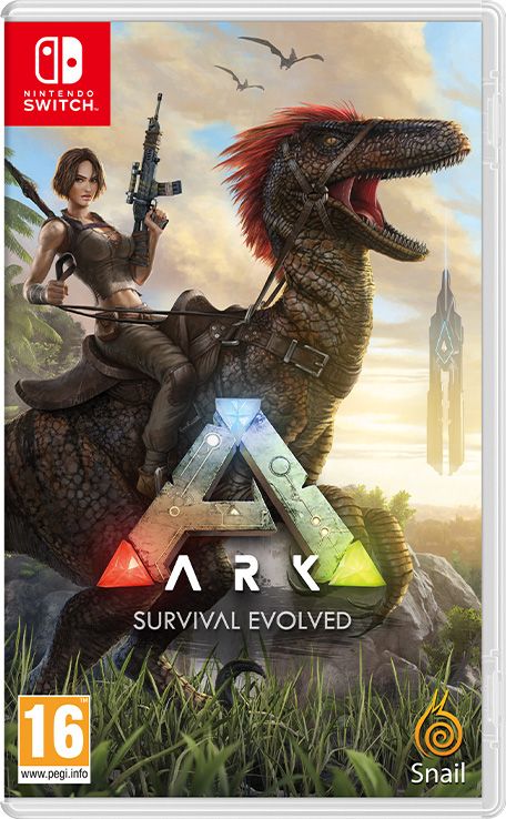 Front Cover for ARK: Survival Evolved (Nintendo Switch) (download release)