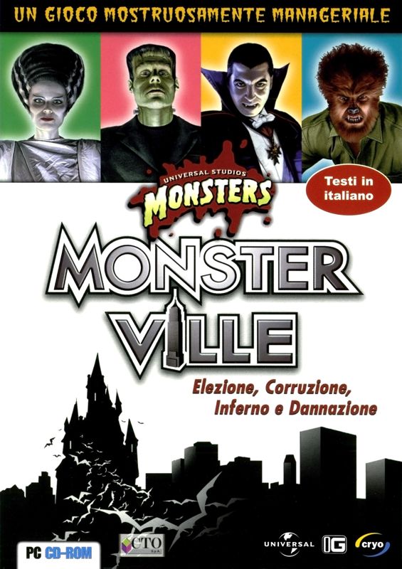 Front Cover for Universal Monsters: Monsterville (Windows)