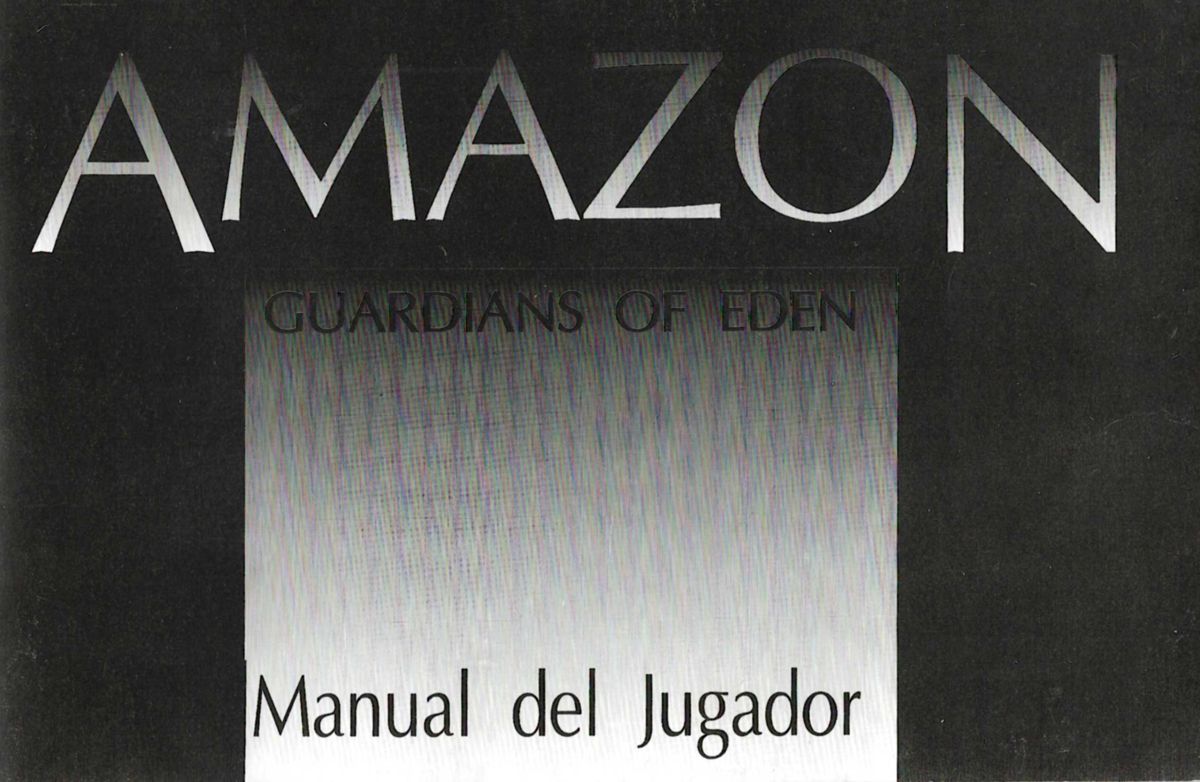 Manual for Amazon: Guardians of Eden (DOS)