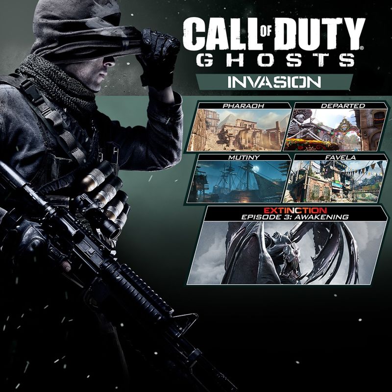 Front Cover for Call of Duty: Ghosts - Invasion (PlayStation 4) (download release)