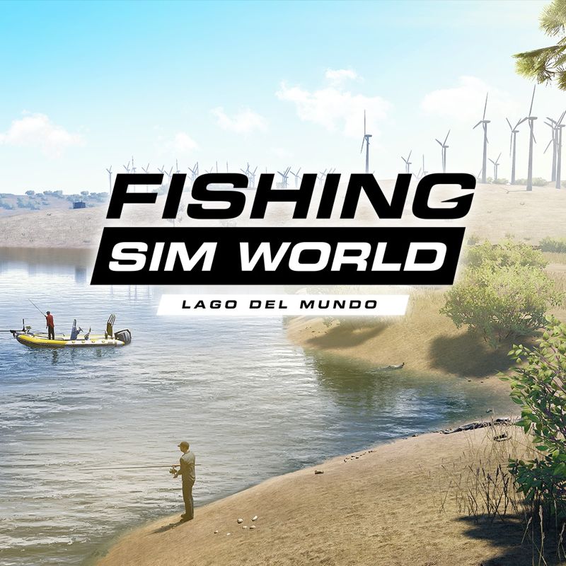Front Cover for Fishing Sim World: Lago del Mundo (PlayStation 4) (download release)