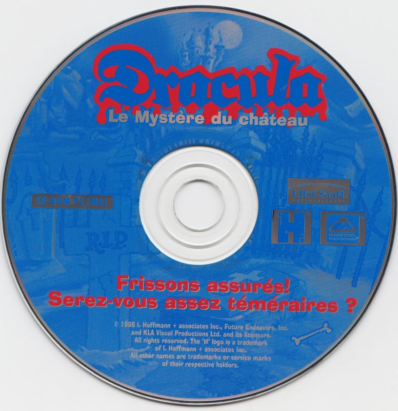 Media for Dracula's Secret (Macintosh and Windows and Windows 3.x)