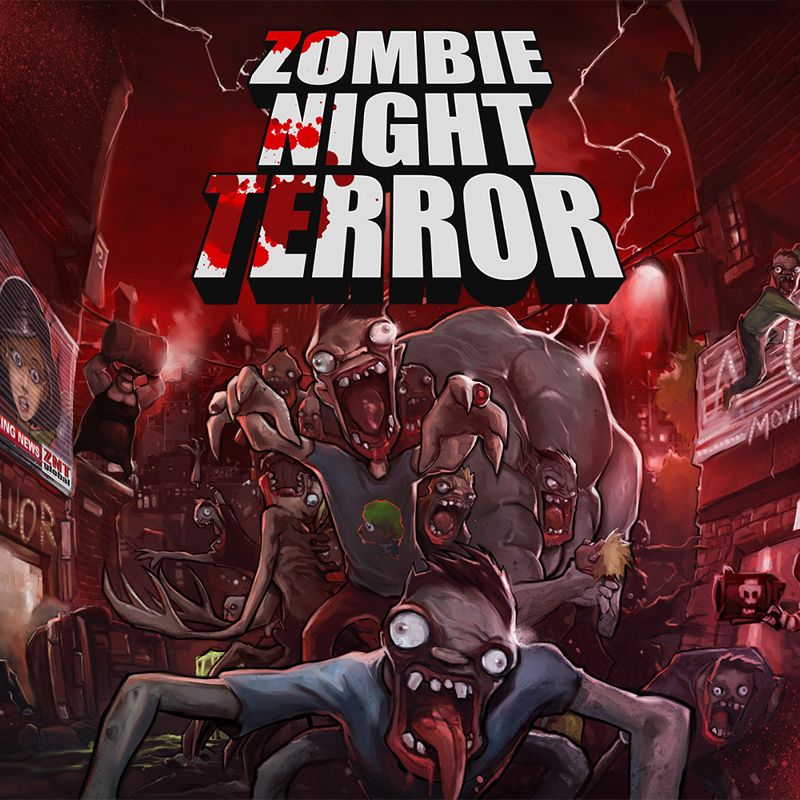 Front Cover for Zombie Night Terror (Nintendo Switch) (download release)