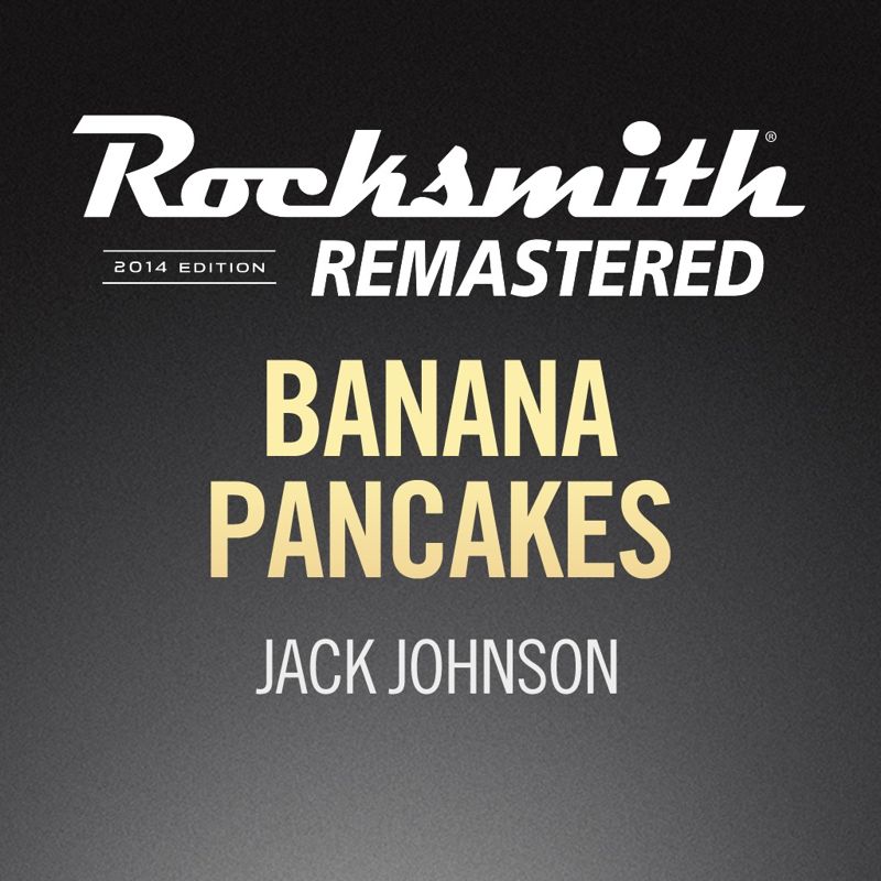 Front Cover for Rocksmith: All-new 2014 Edition - Jack Johnson: Banana Pancakes (PlayStation 3 and PlayStation 4) (download release)