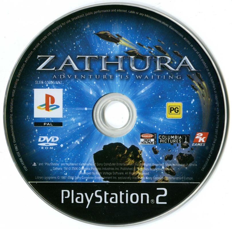 Media for Zathura (PlayStation 2)