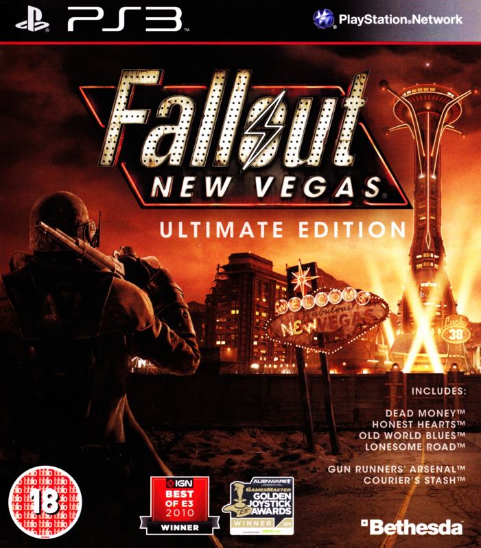 Front Cover for Fallout: New Vegas - Ultimate Edition (PlayStation 3)