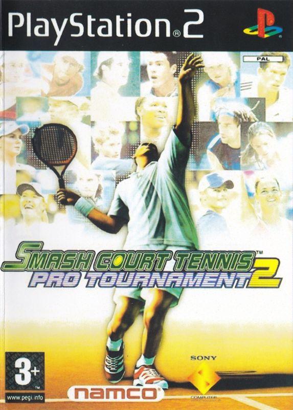 Front Cover for Smash Court Tennis: Pro Tournament 2 (PlayStation 2)