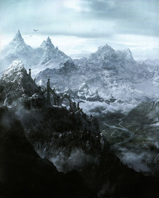 Inside Cover for The Elder Scrolls V: Skyrim VR (PlayStation 4): Left