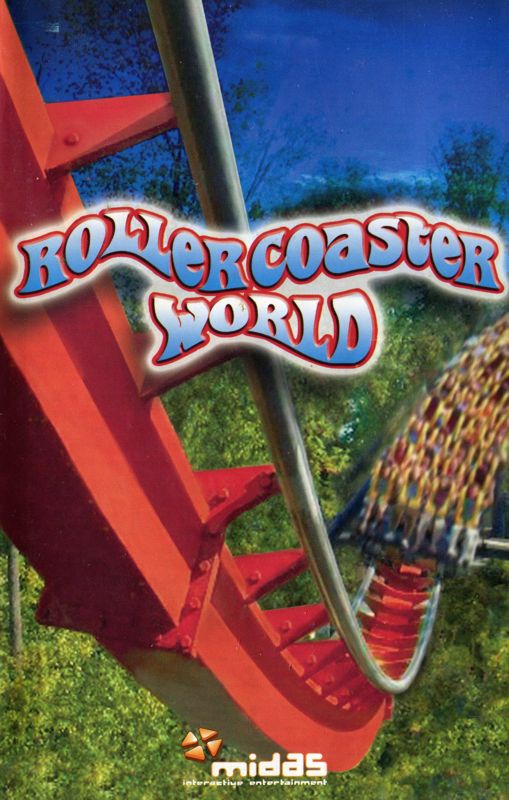 Manual for Rollercoaster World (PlayStation 2): Front