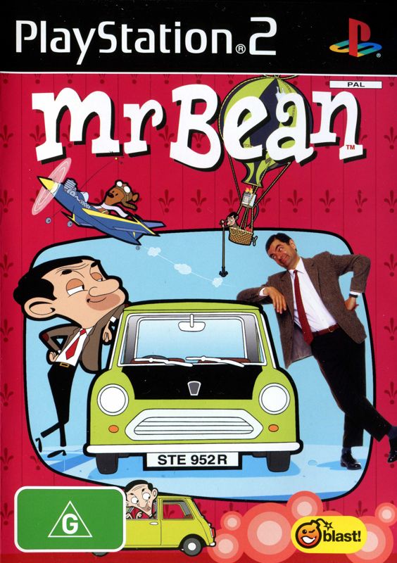Front Cover for Mr Bean's Wacky World (PlayStation 2)