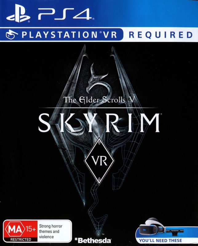 Front Cover for The Elder Scrolls V: Skyrim VR (PlayStation 4)