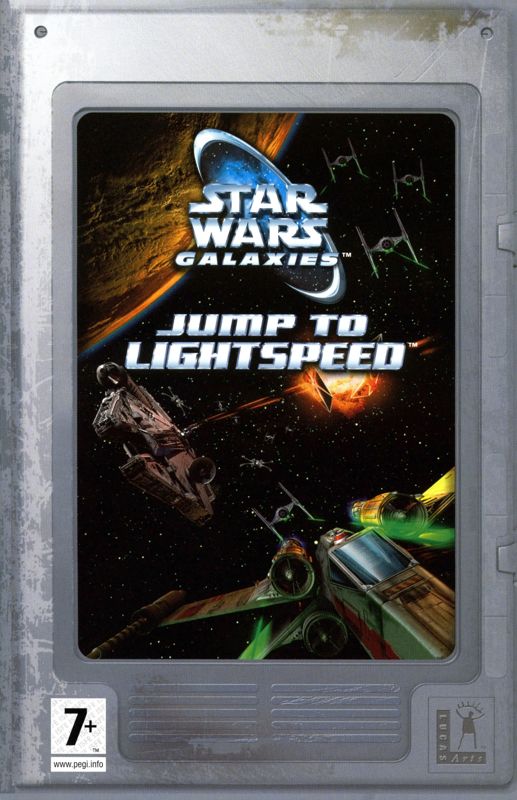 Manual for Star Wars: Galaxies - Jump to Lightspeed (Windows): Front