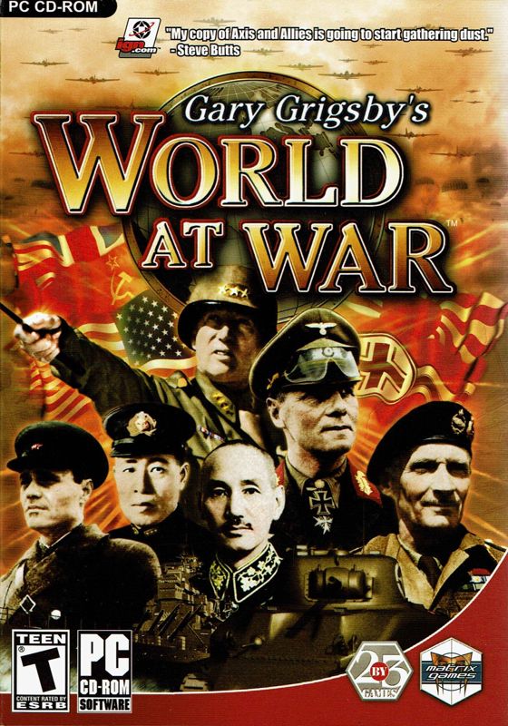 Front Cover for Gary Grigsby's World at War (Windows)