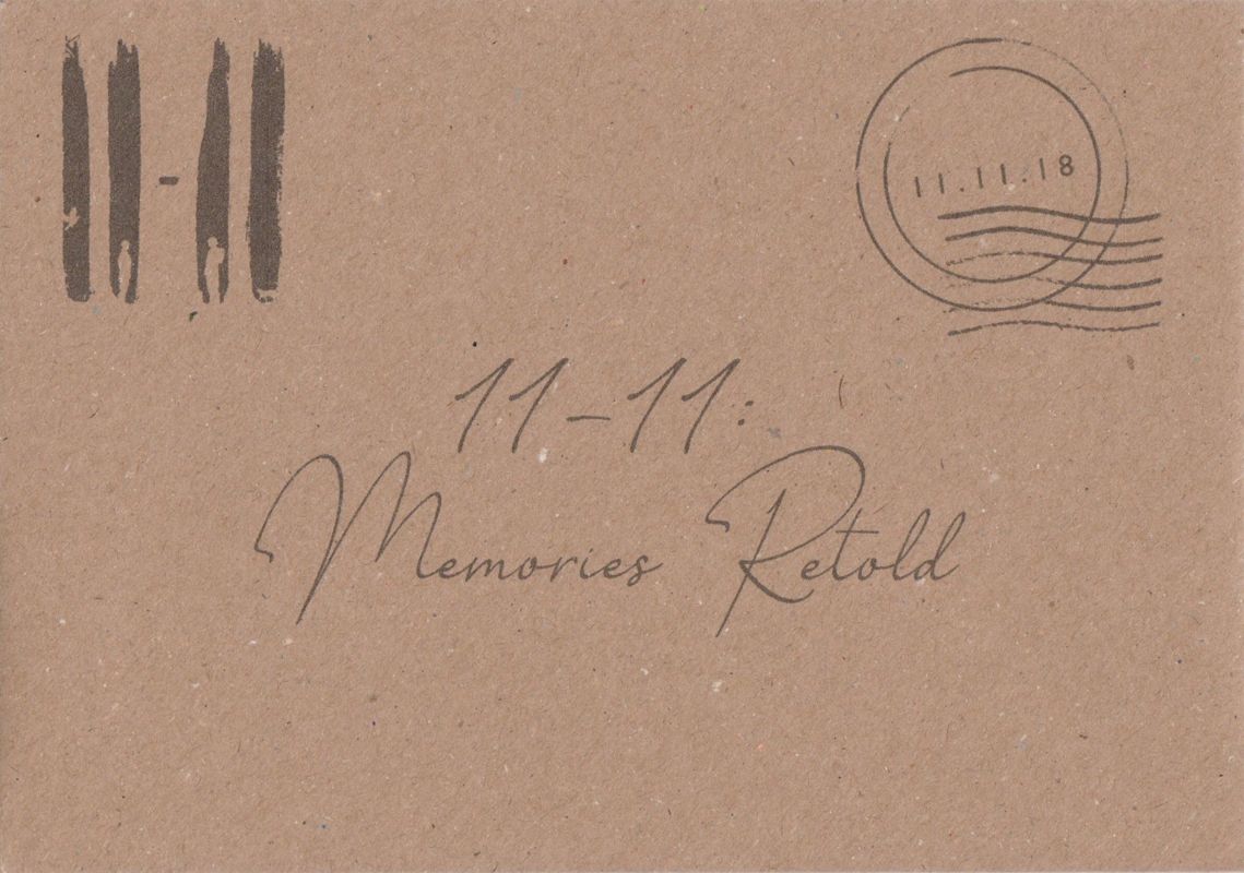 Extras for 11-11: Memories Retold (Collector's Edition) (PlayStation 4): Certificate Envelope - Front
