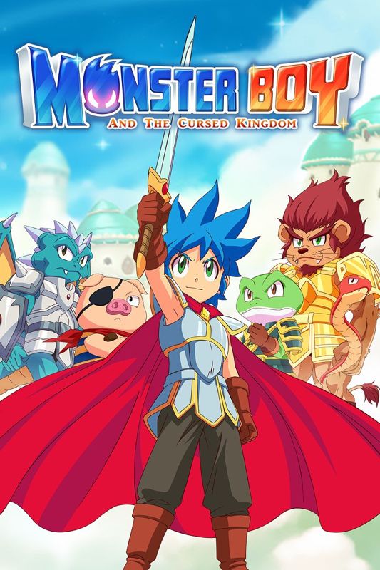 Front Cover for Monster Boy and the Cursed Kingdom (Xbox One) (download release)