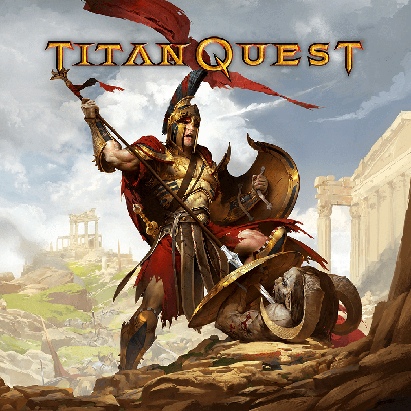 Front Cover for Titan Quest: Anniversary Edition (PlayStation 4) (download release)