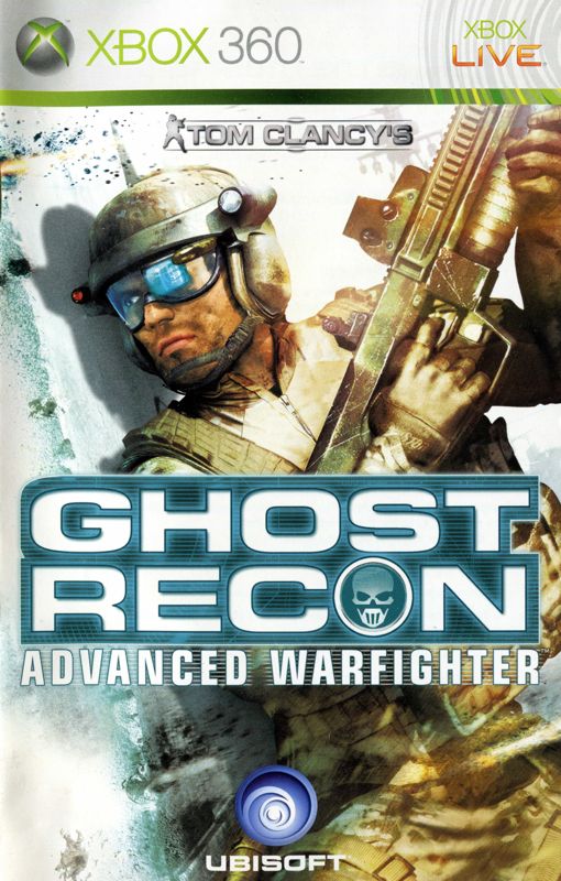 Manual for Tom Clancy's Ghost Recon: Advanced Warfighter (Xbox 360) (Classics release): Front