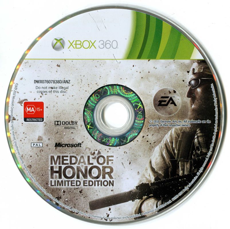 Medal of Honor (Limited Edition) cover or packaging material - MobyGames