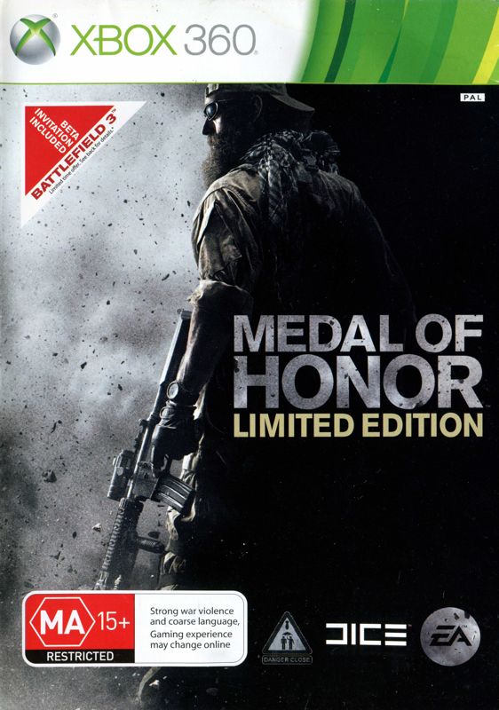 Front Cover for Medal of Honor (Limited Edition) (Xbox 360)