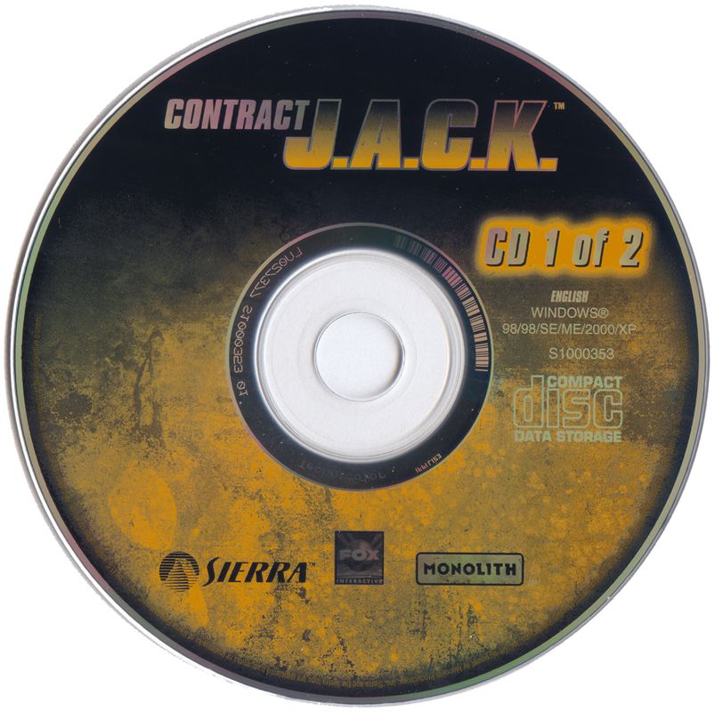 Media for Contract J.A.C.K. (Windows): Disc 1/2