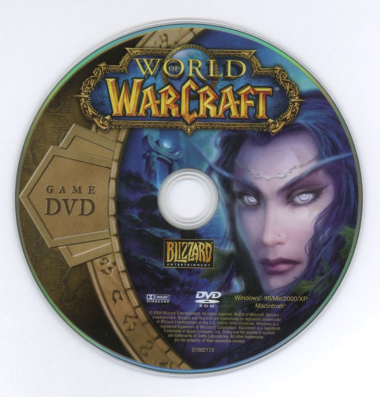 Media for World of WarCraft (Collector's Edition) (Macintosh and Windows): DVD Version