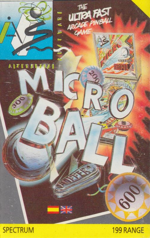 Front Cover for Microball (ZX Spectrum)