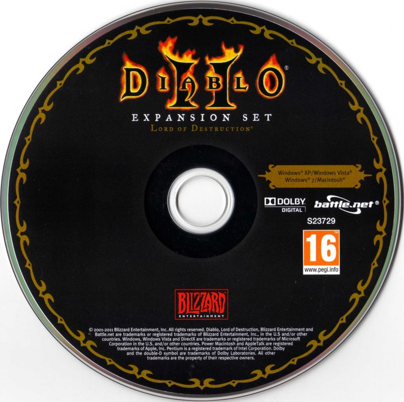 Media for Diablo II: Battle Chest (Macintosh and Windows) (2011 release): Lord of Destruction