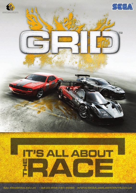 Front Cover for GRID (Arcade)