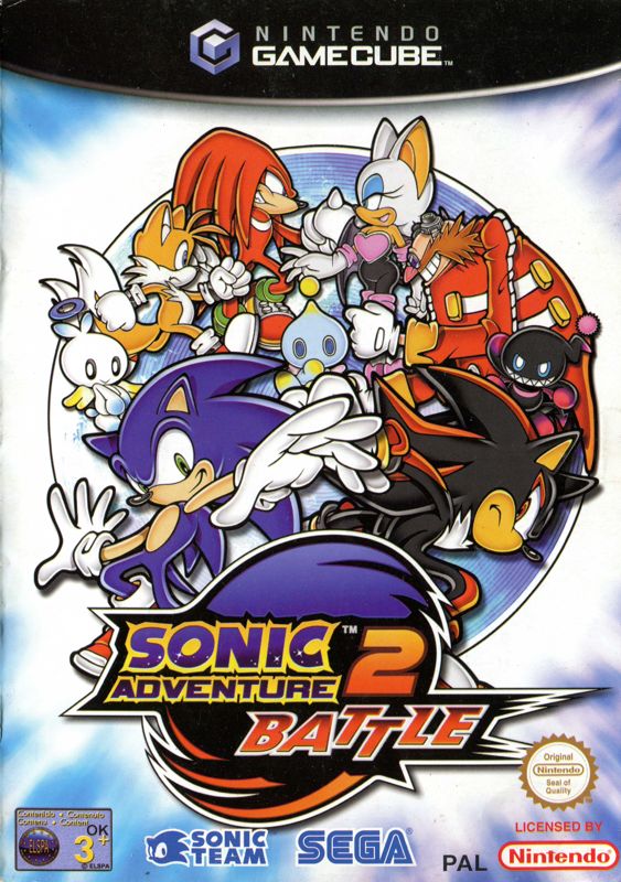 Front Cover for Sonic Adventure 2: Battle (GameCube)