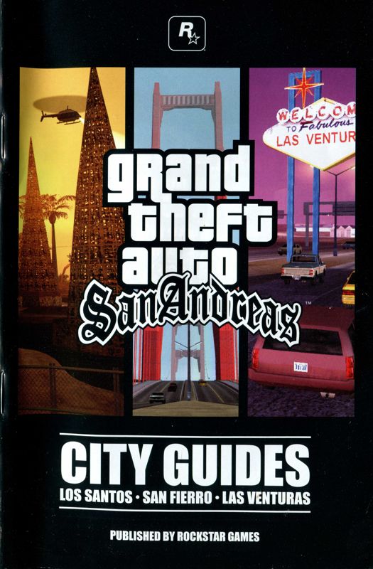 Manual for Grand Theft Auto: San Andreas (Windows) (2007 re-release): Front