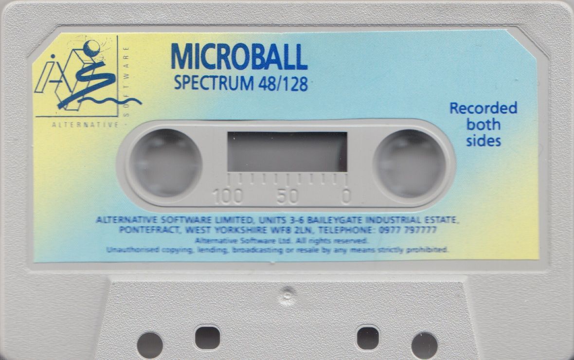 Media for Microball (ZX Spectrum)