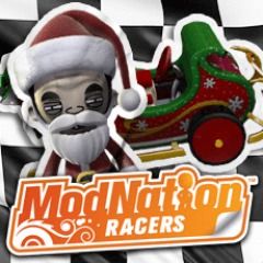 Front Cover for ModNation Racers: Santa Pack (PlayStation 3) (download release)